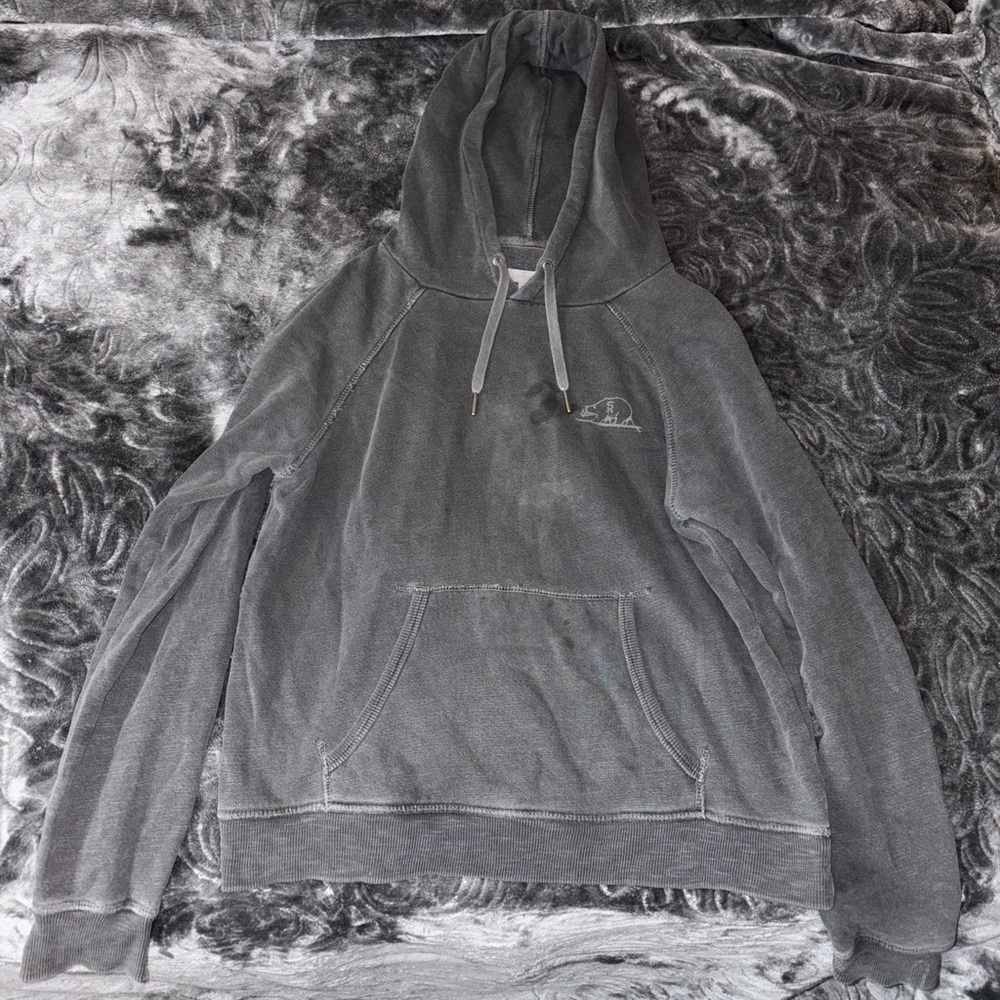 Outerknown Gray Hooded Sweatshirt Size Small